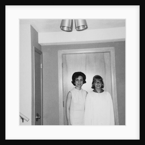 Mother with her grade school graduate daughter, ca. 1966 by Anonymous