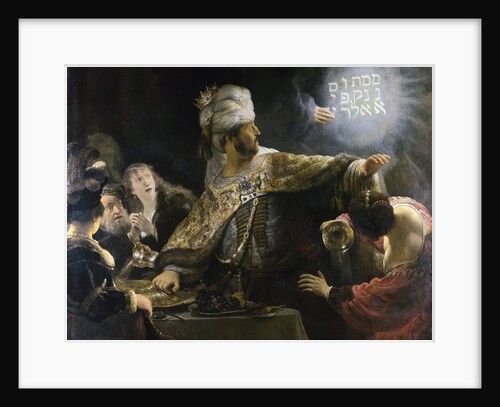 Belshazzar's Feast by Rembrandt van Rijn