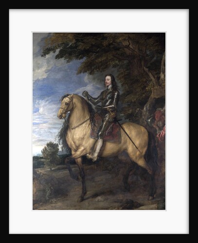 Equestrian Portrait of Charles I by Anthony van Dyck