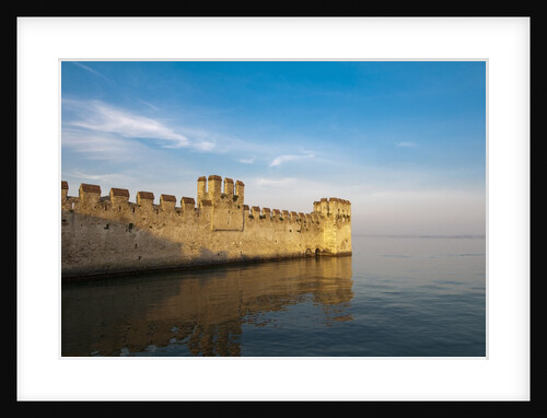 Scaligero Castle on Lake Garda by Anonymous