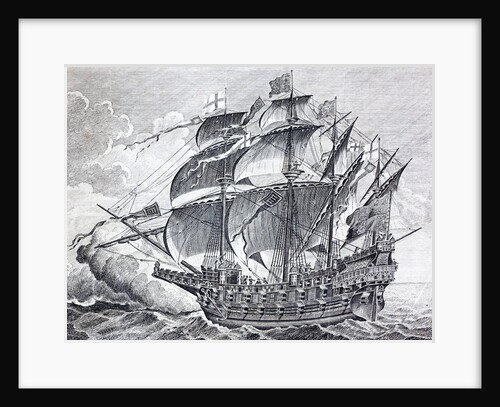 A view of Henry Grace a Dieu by Anonymous