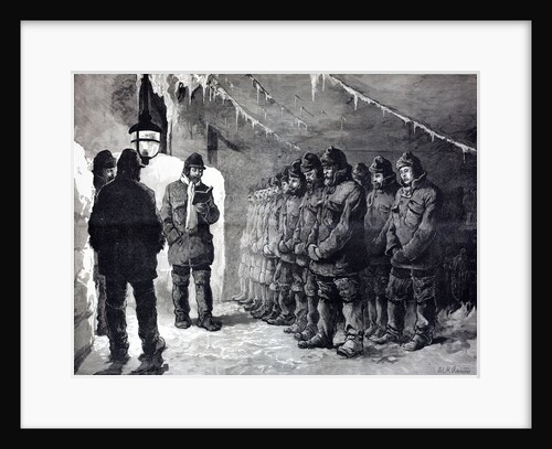 Sunday morning on the Alert in mid winter by Anonymous