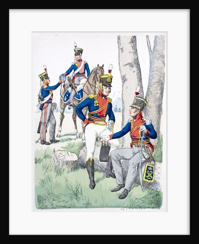 Officers of the The King's German Legion by Anonymous
