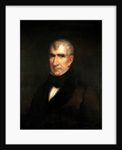 Portrait of President William Henry Harrison by James Reid Lambdin