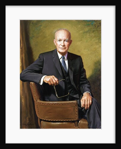 President Dwight D. Eisenhower by James Anthony Wills