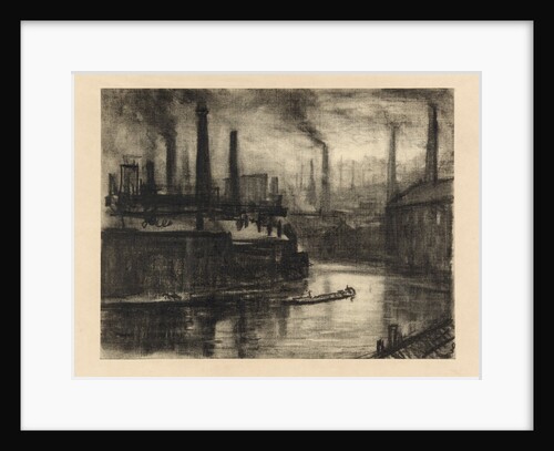 View of East London by Joseph Pennell