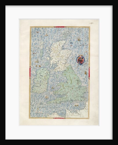 Map of the British Isles by William Bowyer