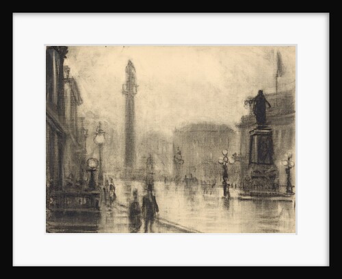 The Monument, London by Joseph Pennell