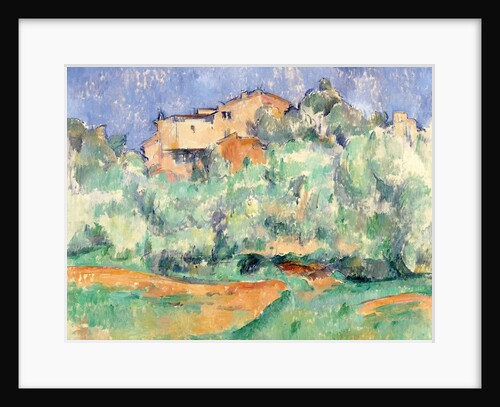 The House at Bellevue by Paul Cezanne