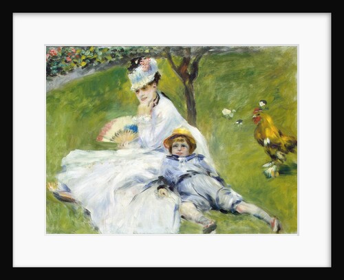 Madame Monet and Her Son by Pierre-Auguste Renoir