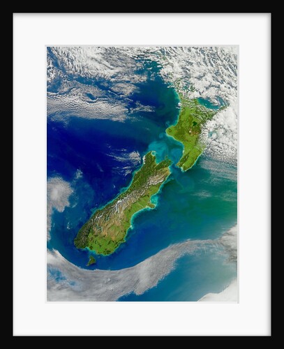 Turbid Waters Surround New Zealand by Anonymous