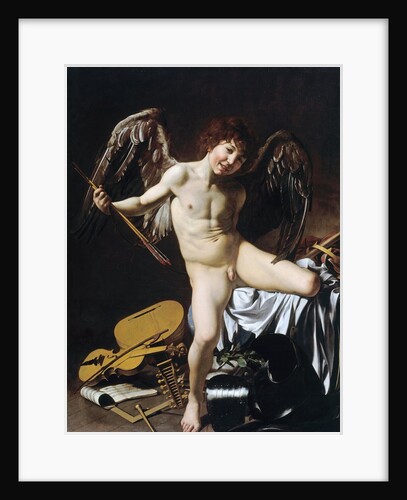 Cupid as Victor by Caravaggio