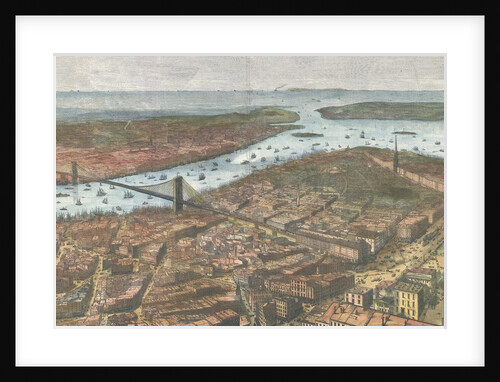 View of New York City by Anonymous