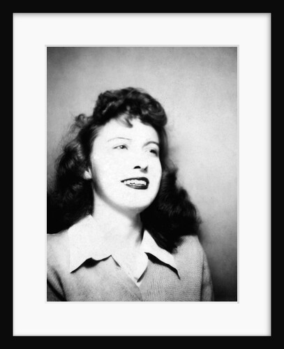 Young woman portrait, ca. 1940 by Anonymous
