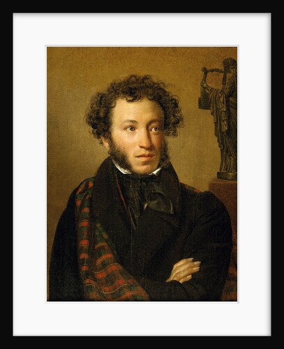 Portrait of A. S. Pushkin by Orest Adamovich Kiprensky