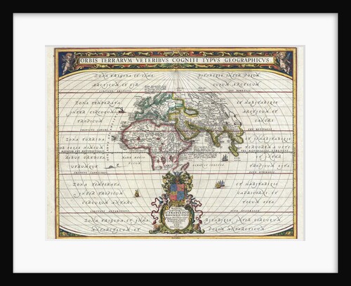 Map of the Ancient World by Jan Janssonius
