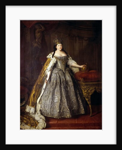 Empress Anna Ioannovna (Anna of Russia) by Louis Caravaque