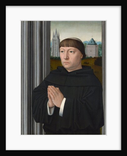 An Augustinian Friar Praying by Gerard David