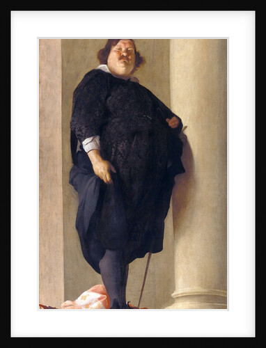 Portrait of an Obese Gentleman attributed to Charles Mellin by Anonymous