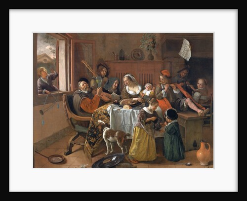 The Merry Family by Jan Steen