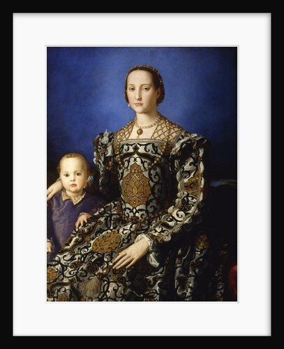 Portrait of Eleanor of Toledo with Her Son Giovanni by Angelo Bronzino