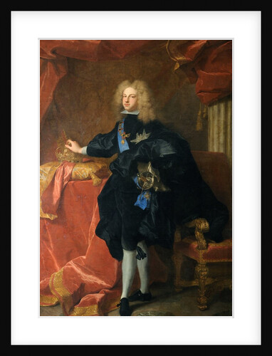 Philip V, King of Spain by Hyacinthe Rigaud