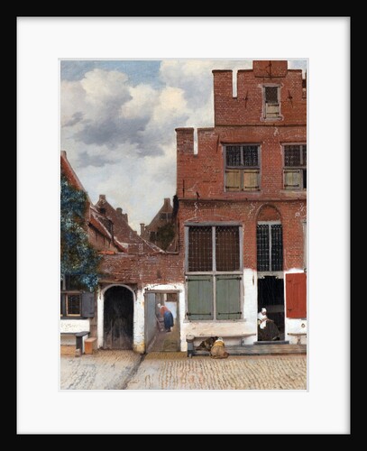 The Little Street (View of Houses in Delft) by Johannes Vermeer