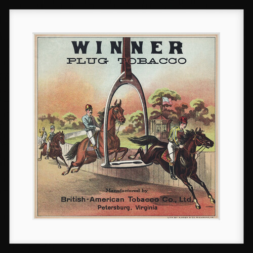 Winner Plug Tobacco advertisement by Anonymous