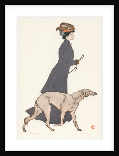 The Morning Stroll by Edward Penfield