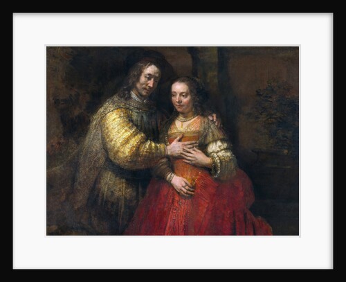 Portrait of a Couple as Figures from the Old Testament (The Jewish Bride) by Rembrandt van Rijn