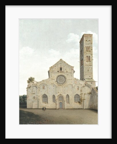 The West Facade of the Church of Saint Mary in Utrecht by Pieter Saenredam