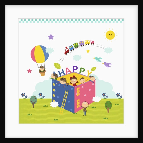 Happy children enjoying their time by Anonymous