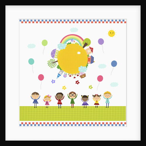 Happy children enjoying their time by Anonymous