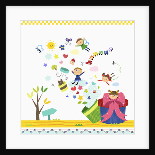 Happy children enjoying their time by Anonymous