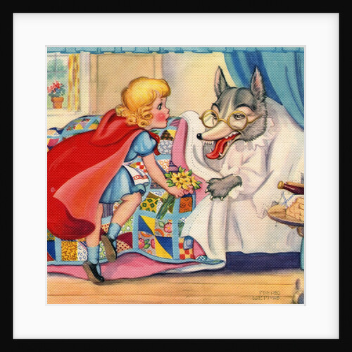 Big Bad Wolf and Little Red Riding Hood by Anonymous