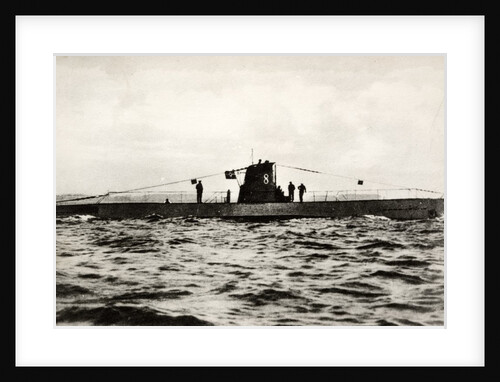 German submarine U-8 was a Type IIB U-boat of the German Kriegsmarine, based out of Kiel during World War II by Anonymous