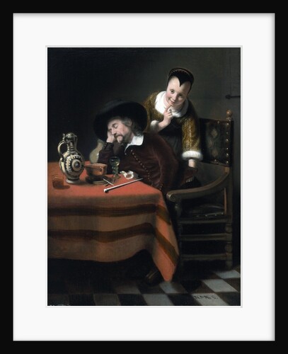 Sleeping Man Having His Pocket Picked by Nicolaes Maes