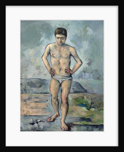 Le Grand Baigneur (The Large Bather) by Paul Cezanne