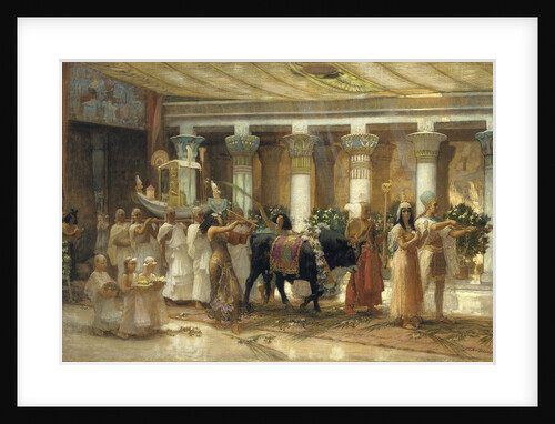 The Procession of the Sacred Bull Apis by Frederick Arthur Bridgman