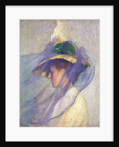 The Blue Veil by Edmund Charles Tarbell