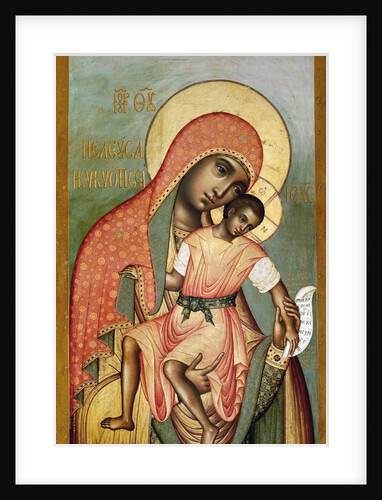 Icon of the Virgin Eleousa of Kykkos by Simon Ushakov