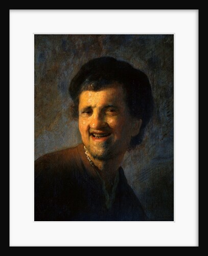 Laughing Young Man by Rembrandt van Rijn