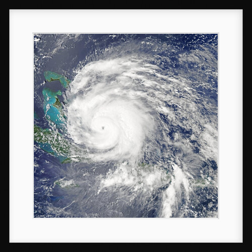 Hurricane Irene over the Bahamas on August 24, 2011 by Anonymous