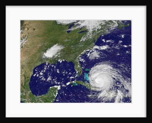Hurricane Irene over the Bahamas on August 24, 2011 by Anonymous