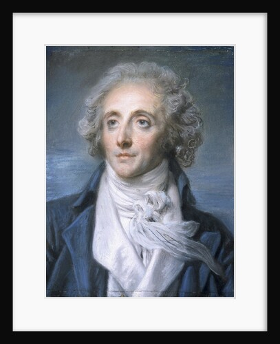 Portrait of Nicolas-Pierre-Baptiste Anselme, called Baptiste aine by Jean-Baptiste Greuze