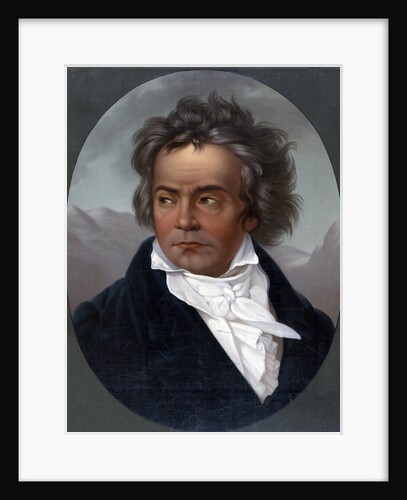 Portrait of Ludwig Van Beethoven by Anonymous