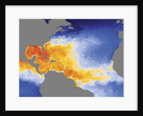 Sea Surface Temperature of the Tropical Atlantic Ocean, Caribbean Sea and Gulf of Mexico by Anonymous