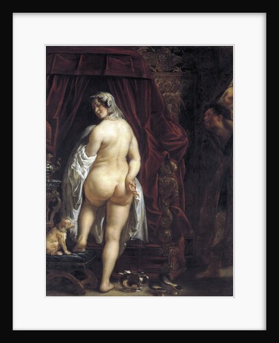 King Candaules of Lydia Showing his Wife to Gyges by Jacob Jordaens