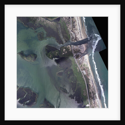 Hurricane Irene Breaches Outer Banks by Anonymous