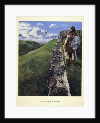 Soldier at Lyddington Castle Hillfort, Leicestershire by Anonymous